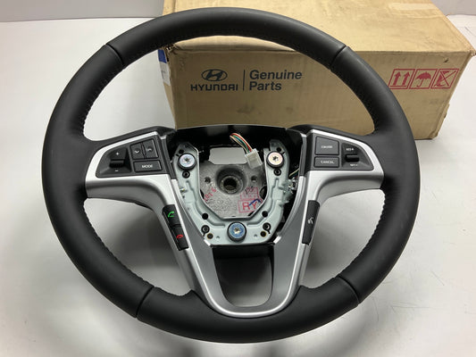 NEW Leather + Bluetooth Steering Wheel OEM For 2012-2014 Accent 561101R360RY
