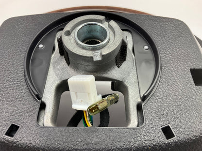 NEW Black Steering Wheel W/ Wood Grain & Switches OEM For 10-14 Genesis Coupe