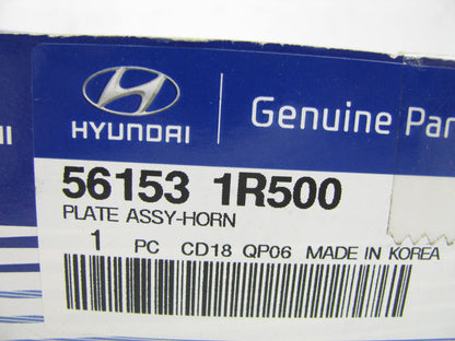 NEW - OEM 561531R500 Horn Plate Assembly For 2011-2017 Hyundai Accent