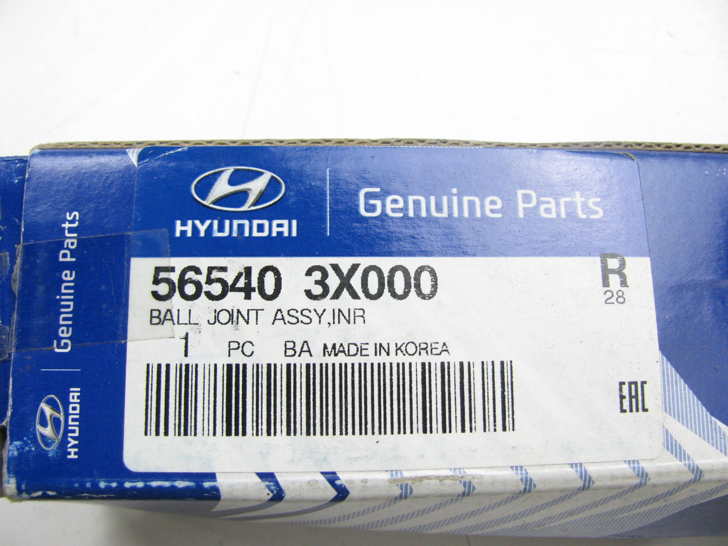 NEW - OEM 565403X000 Front Inner Steering Tie Rod End For 11-16 Hyundai Elantra