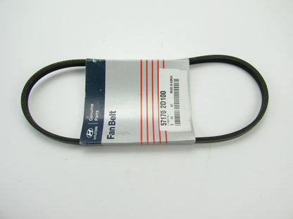 New V-ribbed Power Steering Drive Belt OEM For 01 Hyundai Elantra 2.0 571702D100