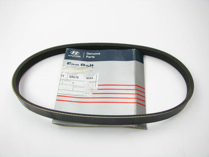 Power Steering Serpentine Belt Genuine OEM For 1995-2002 Hyundai 1.5L 5723122000
