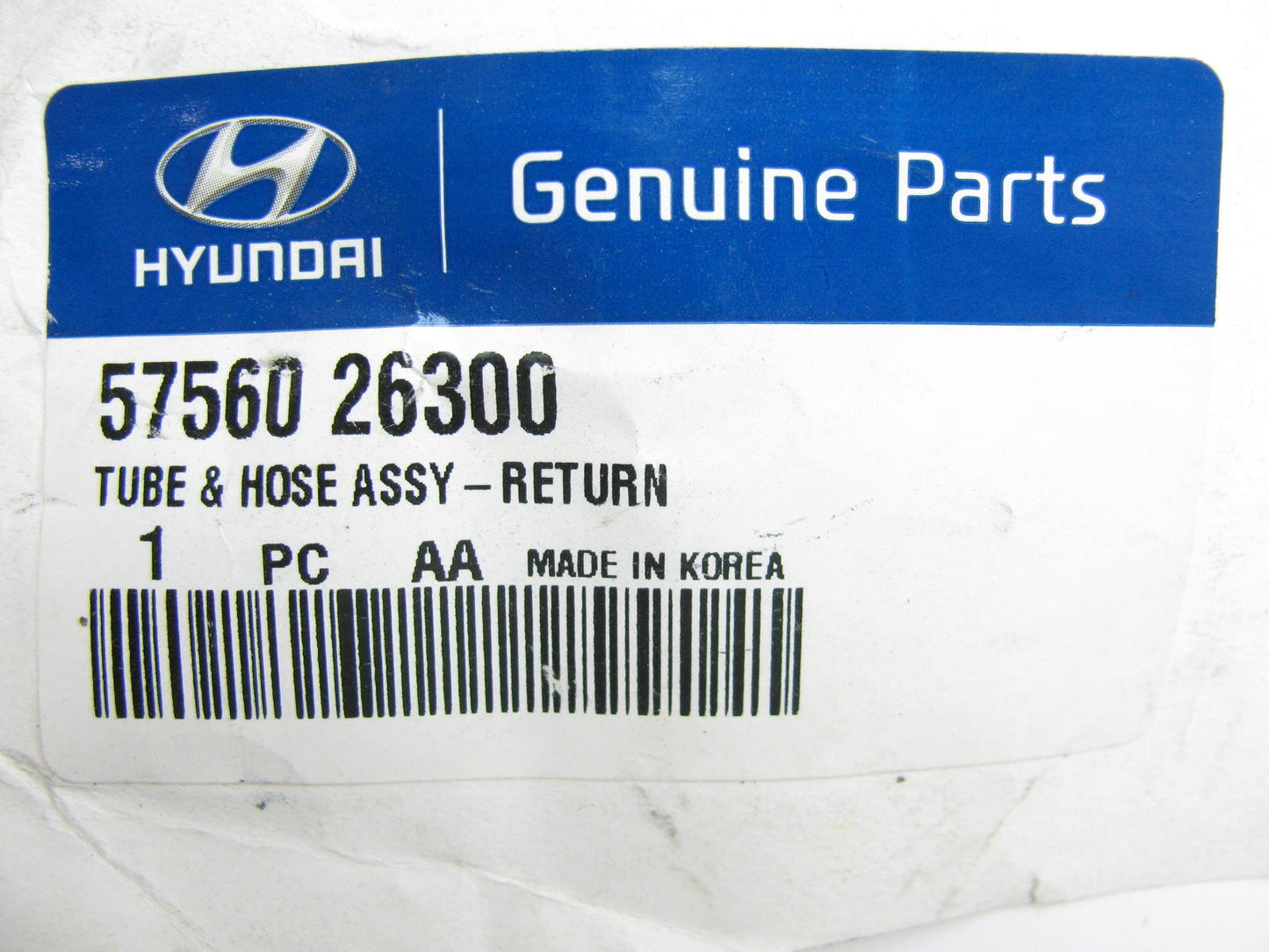 NEW GENUINE OEM Power Steering Return Hose Line For 03-06 Santa Fe 5756026300