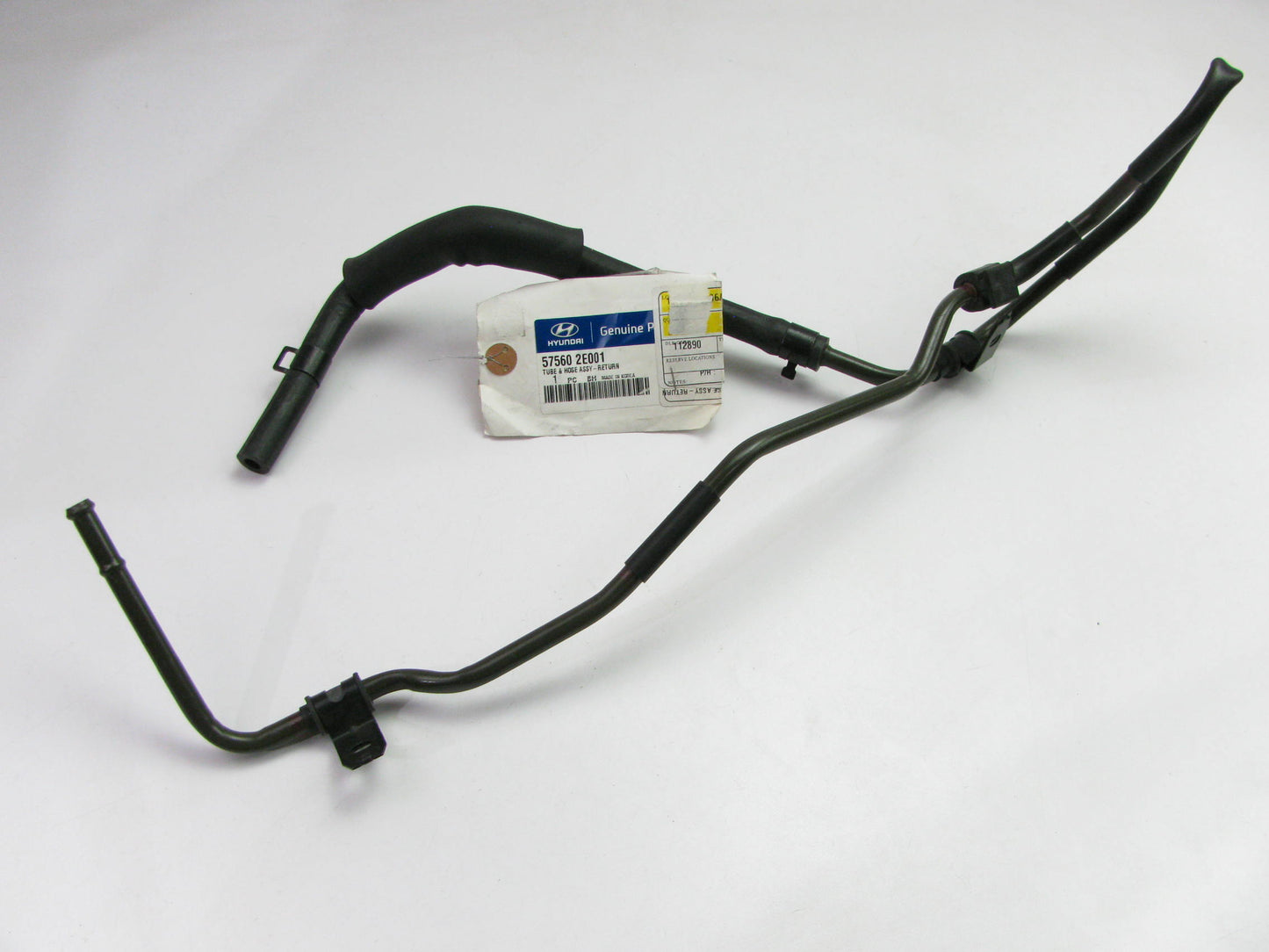 Power Steering Return Line Hose To Cooler OEM For 2005-2009 Tucson 575602E001