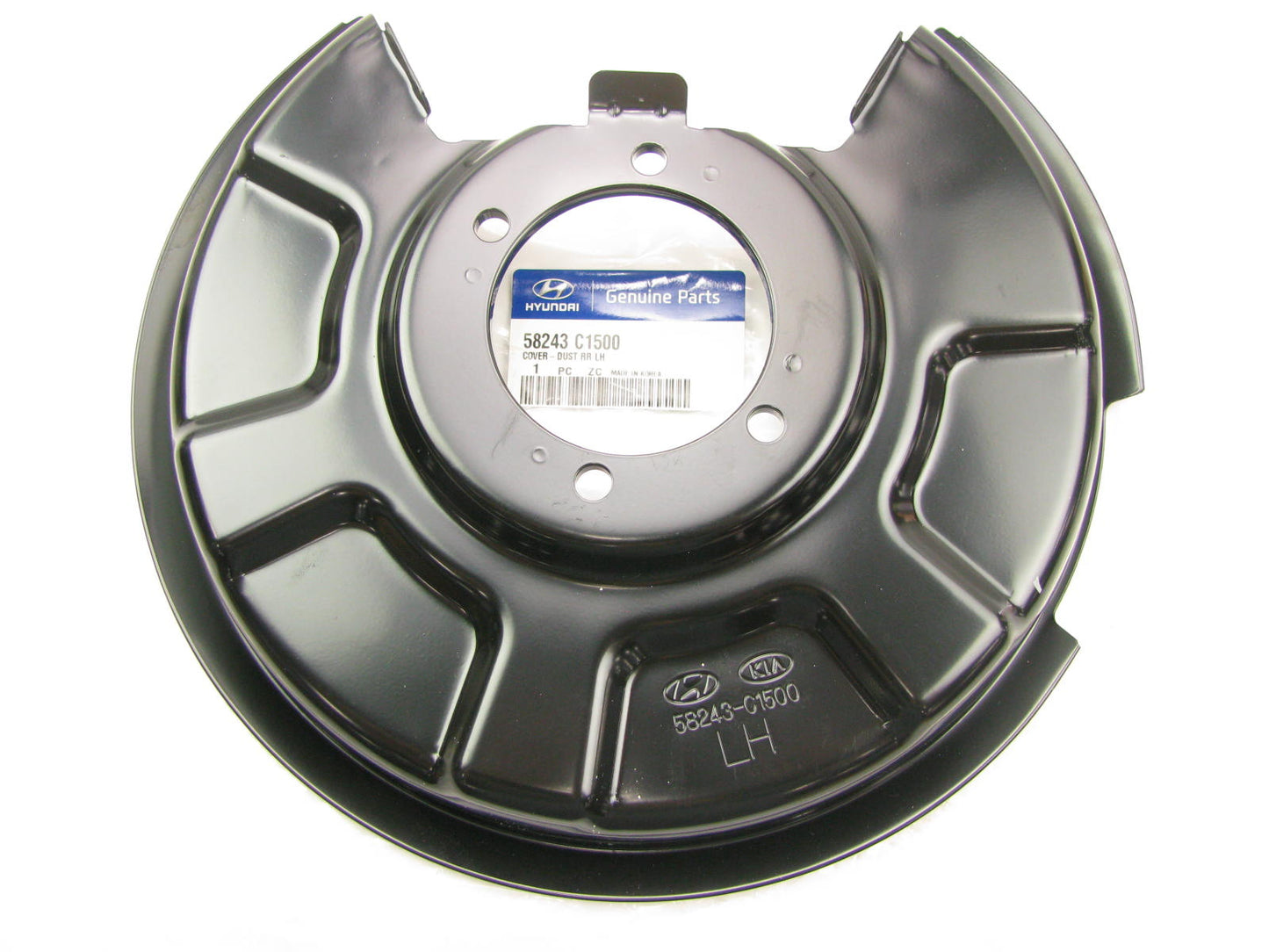 NEW - OEM 58243C1500 Rear Left Brake Backing Plate For 2015-2017 Hyundai Sonata
