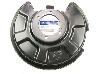 NEW - OEM 58243C1500 Rear Left Brake Backing Plate For 2015-2017 Hyundai Sonata