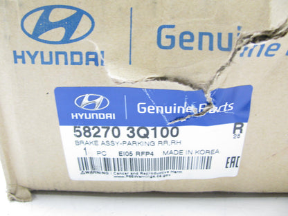 NEW - OEM 582703Q100 Rear Right Parking Brake Assembly For 2011-16 Sonata Hybrid
