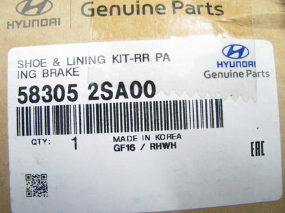 NEW GENUINE Rear Parking Brake Shoes OEM For Hyundai 583052SA00