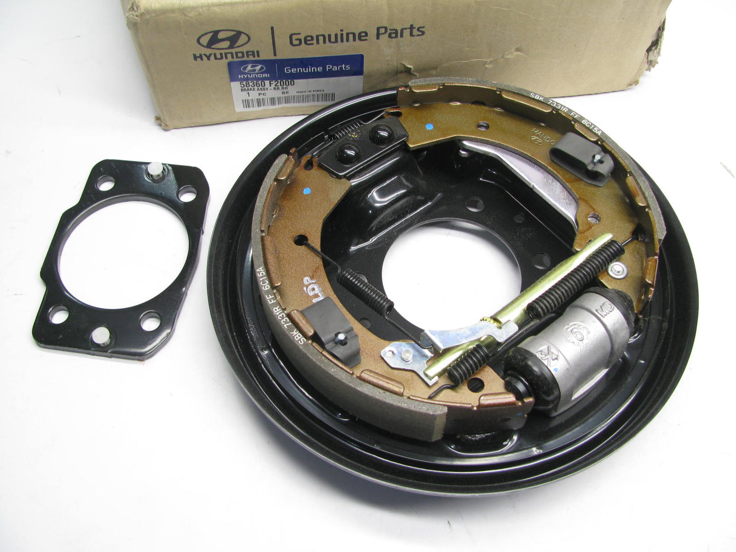 NEW OEM 58360F2000 Rear Right Drum Brake Assembly For 20-24 Venue, 17-20 Elantra