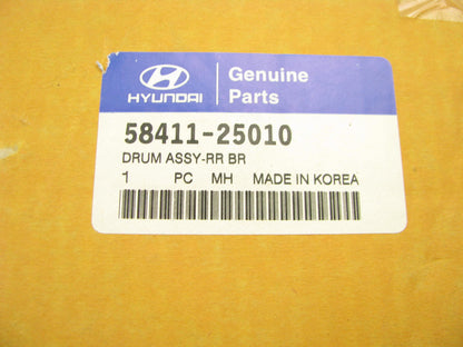 NEW - OEM 5841125010 Rear Brake Drum For 2000-2002 Hyundai Accent