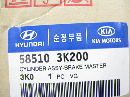 NEW - OEM 58510-3K200 Brake Master Cylinder For 2006-10 Sonata 2006-13 Azera