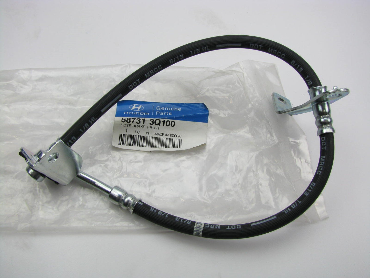 NEW GENUINE Front Left Drivers Side Brake Hose OEM For 2011-2014 Hyundai Sonata