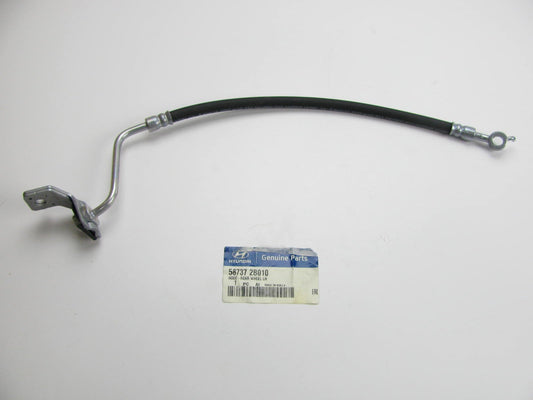 NEW - OEM 587372B010 Rear Left Side Brake Hose For 2007-2012 Hyundai Santa Fe