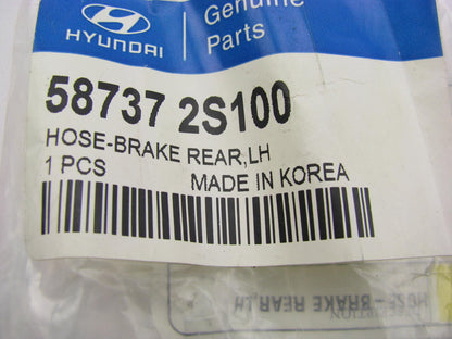New Genuine Rear Brake Hose OEM For 2010-14 Tucson, 2011-13 Tucson 587372S100
