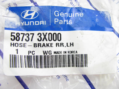 NEW 587373X000 REAR LEFT Hydraulic Brake Hose OEM For 2011-2013 Hyundai Elantra