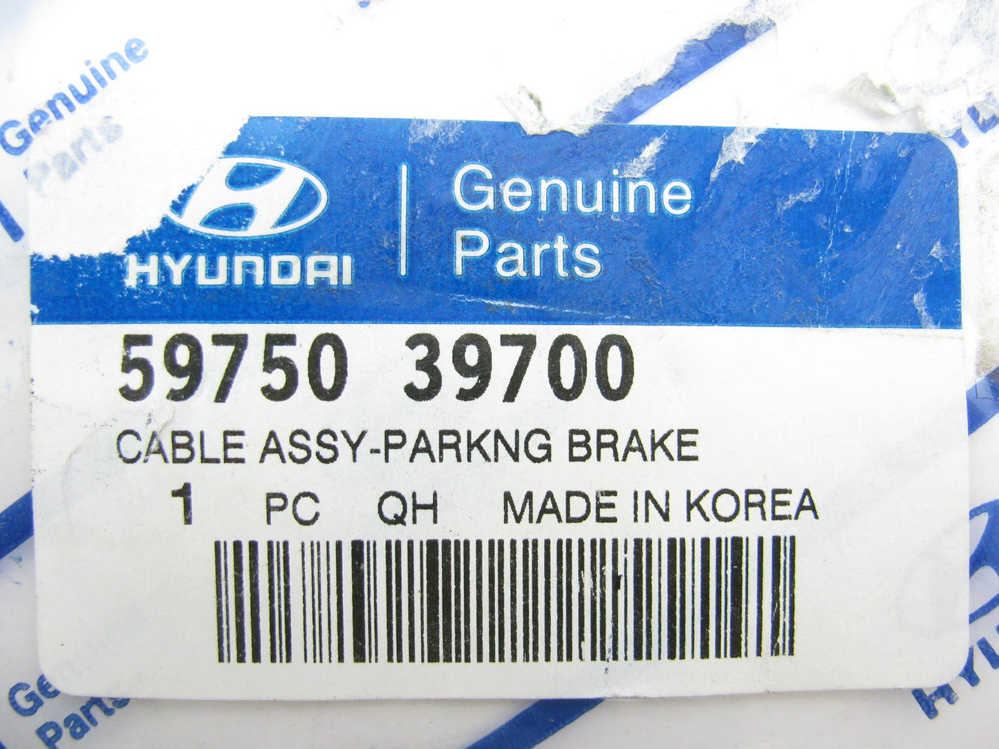 NEW GENUINE Parking Brake Cable OEM For 2001 Hyundai XG300 02-05 XG350