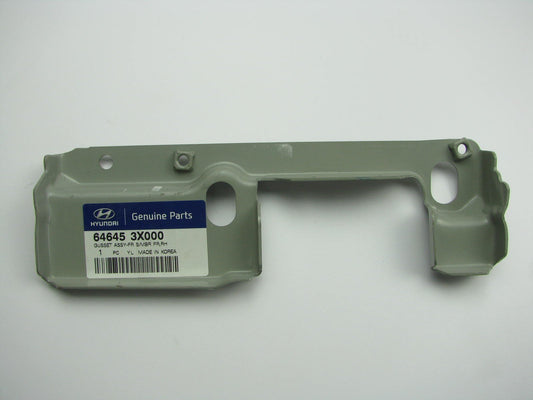 NEW - OEM Front Bumper Right Impact Bar Bracket Fender Gusset For 11-16 Elantra