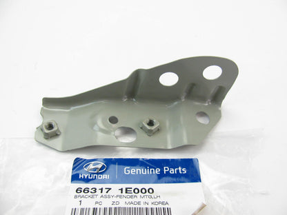 Left Drivers Fender Mounting Bracket OEM For 2005-2011 Hyundai Accent 663171E000