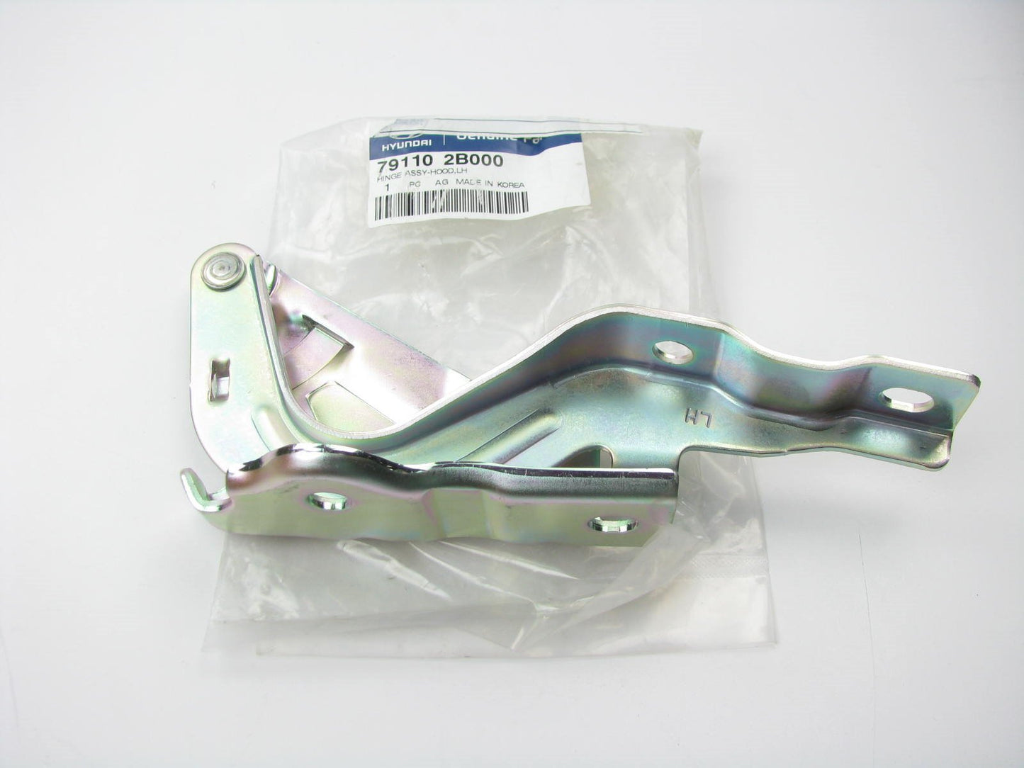 NEW GENUINE 791102B000 Left Hood Hinge OEM For 2007-2012 Hyundai Santa Fe