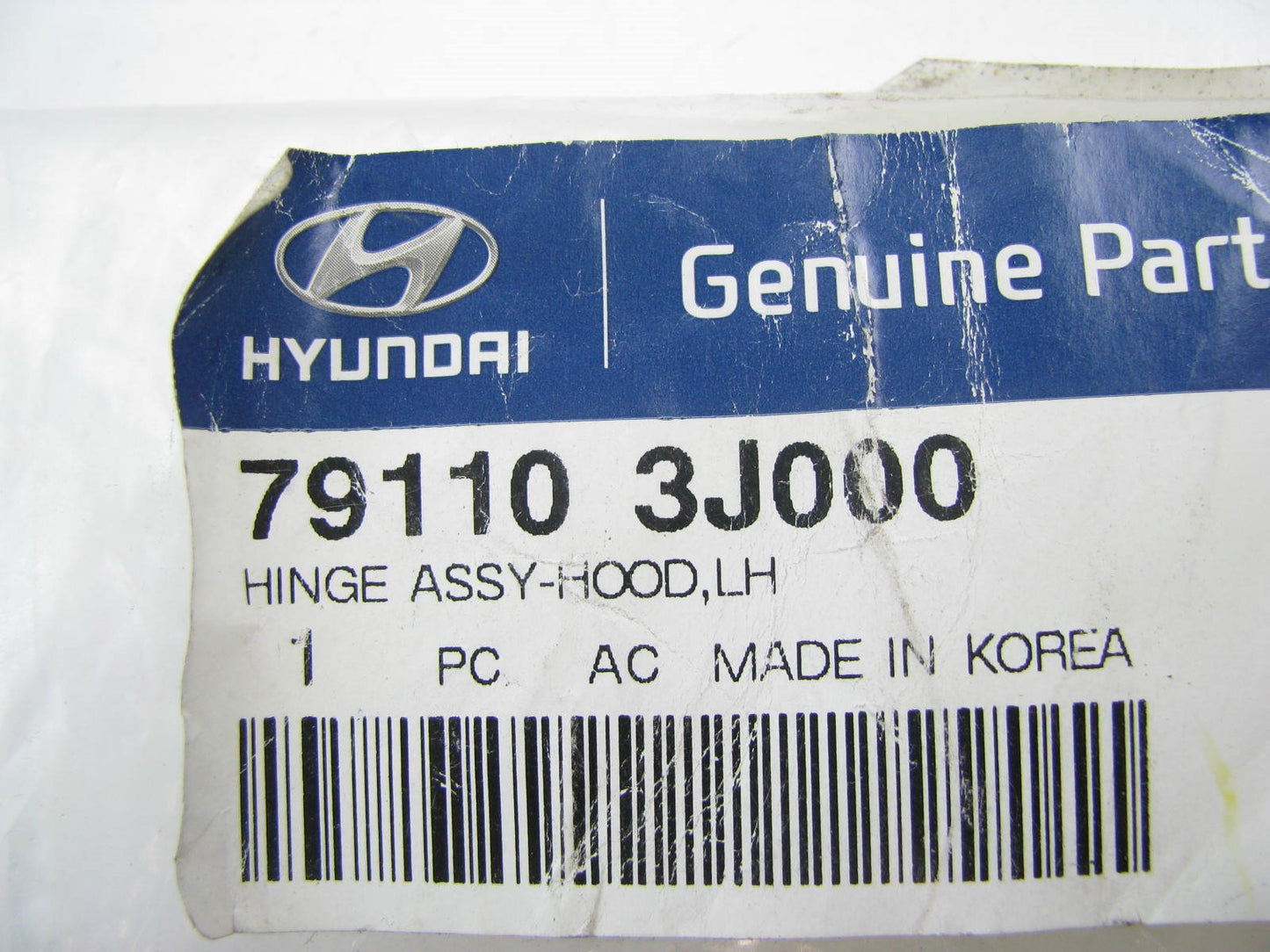 New Left Drivers Side Hood Hinge OEM For 2007-2012 Hyundai Veracruz 791103J000