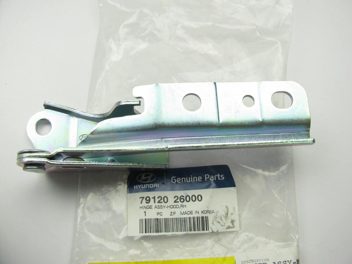 NEW - OEM 7912026000 Right Passenger Hood Hinge For 2001-2006 Hyundai Santa Fe
