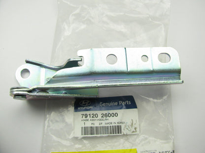 NEW - OEM 7912026000 Right Passenger Hood Hinge For 2001-2006 Hyundai Santa Fe