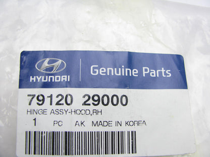 NEW - OEM Front Right Hood Hinge For 1996-2006 Hyundai Elantra 79120-29000