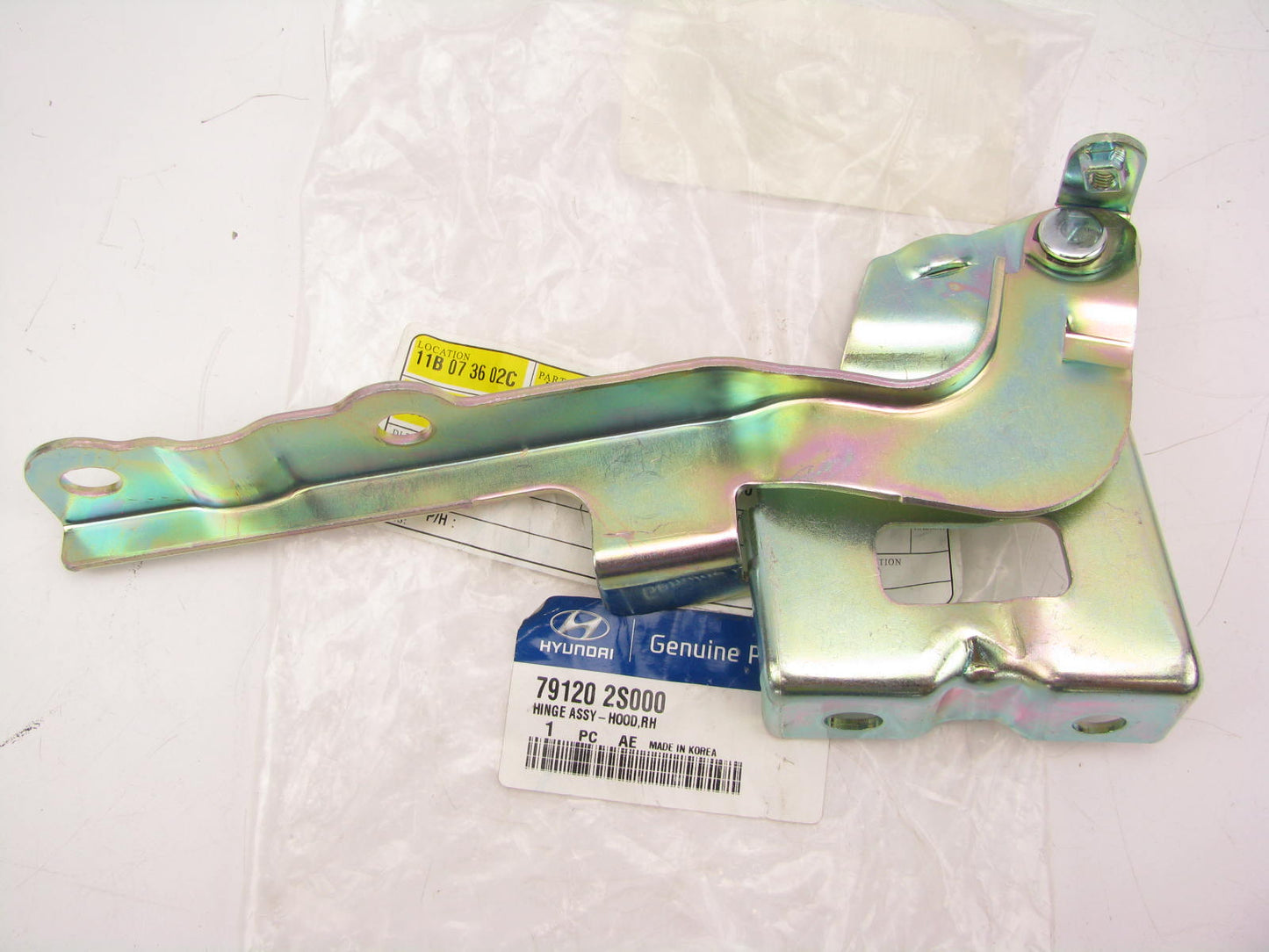 NEW RIGHT Hood Hinge (PASSENGERS SIDE) OEM For 2010-2015 Hyundai Tucson