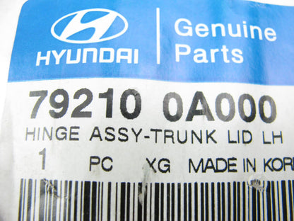 NEW GENUINE Left Drivers Side Trunk Hinge OEM For 08-10 Sonata