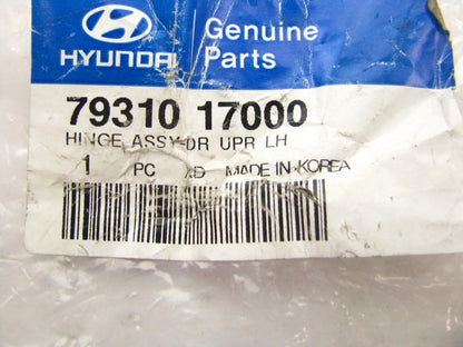 NEW - OEM 7931017000 Front LEFT Side Door Upper Hinge For 2007-2008 Entourage