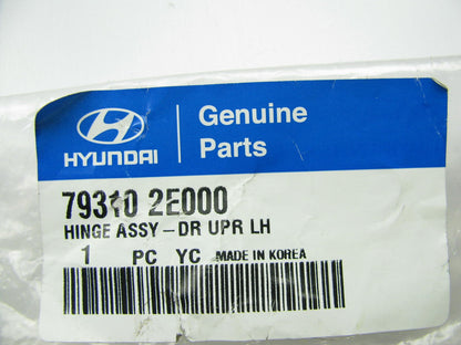 NEW - OEM GENUINE 793102E000 FRONT Left Upper Door Hinge For Hyundai