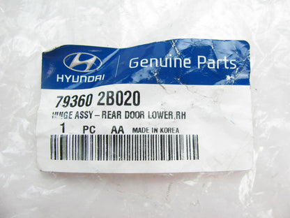 NEW Rear Right Side Door Lower Hinge  For 2007-2018 Hyundai Santa Fe 793602B020