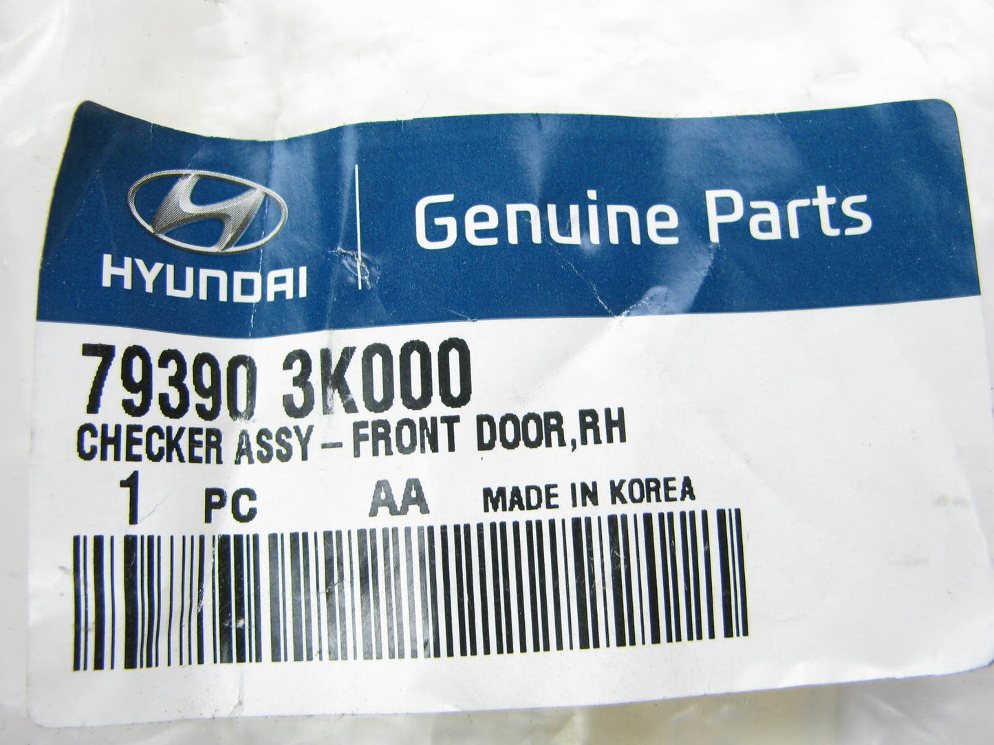 NEW GENUINE Front Door Right Checker Strap OEM For 2005-2010 Sonata 793903K000