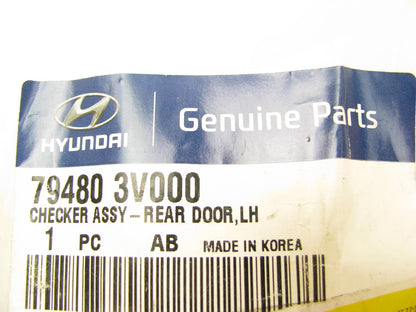NEW - OEM 794803V000 REAR LEFT Door Check Strap Arm For 2012-2014 Hyundai Azera