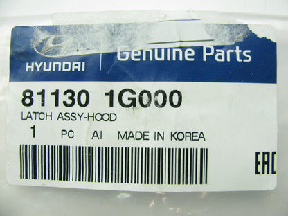 NEW - OEM 811301G000 Hood Latch Lock For 2006-2011 Hyundai Accent