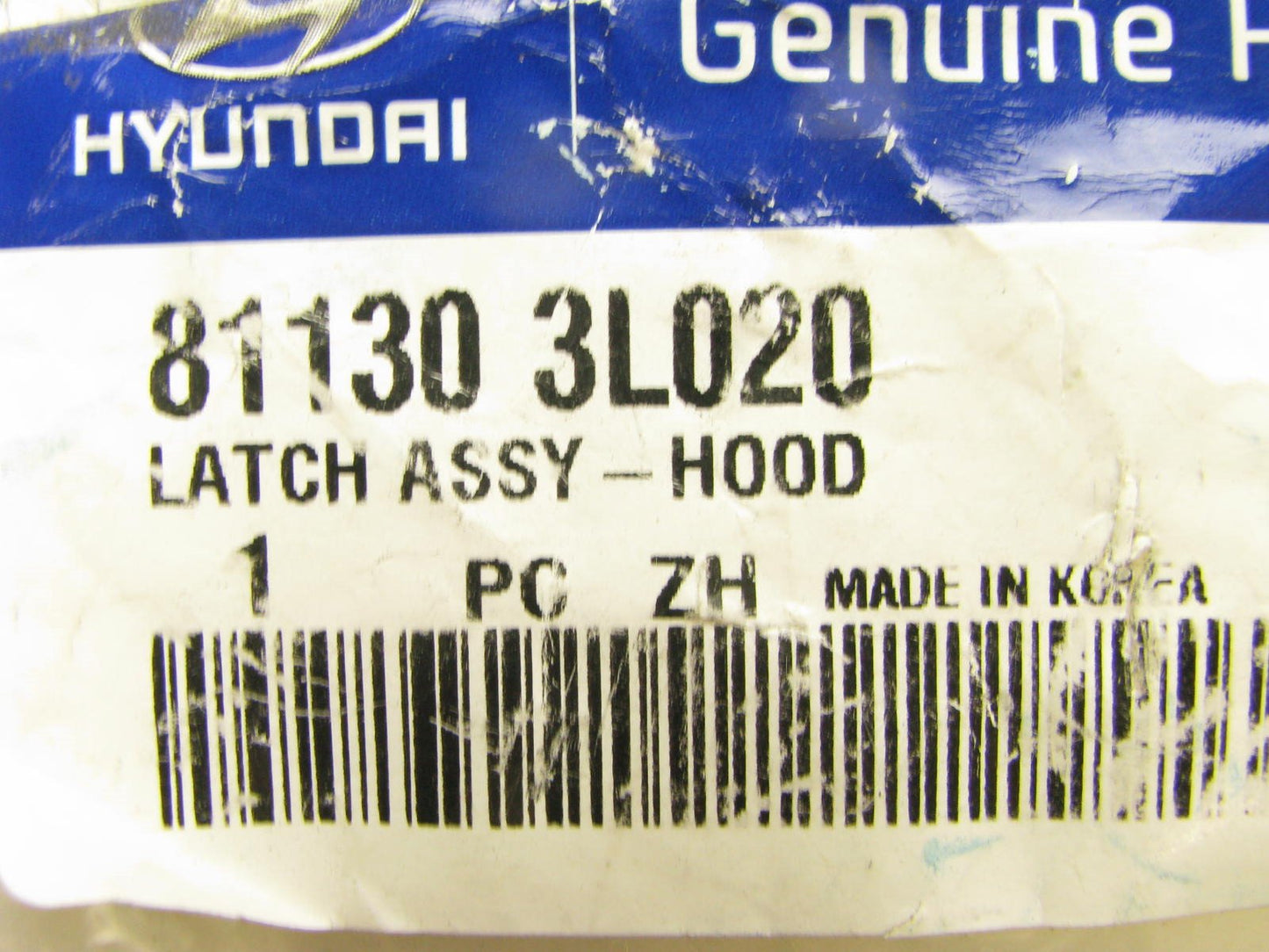 NEW GENUINE Hood Latch Lock OEM For 2010-2011 Hyundai Azera 811303L020