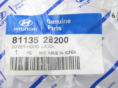 NEW - OEM Hood Latch Plastic Cover For 2009-2011 Hyundai Santa Fe 811352B200