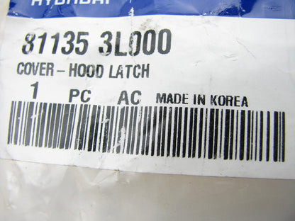 NEW - OEM 811353L000 Plastic Hood Latch Cover Panel For 2006-2011 Hyundai Azera