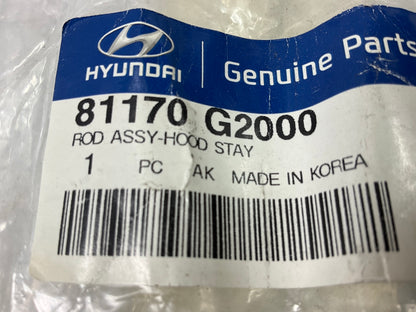 NEW Hood Stay Prop Hood Support Rod OEM For 2017-2022 Hyundai Ioniq 81170G2000