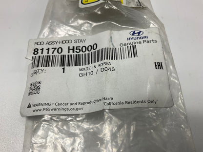 NEW Hood Stay Prop Support Rod OEM For 2018-2022 Hyundai Accent 81170H5000