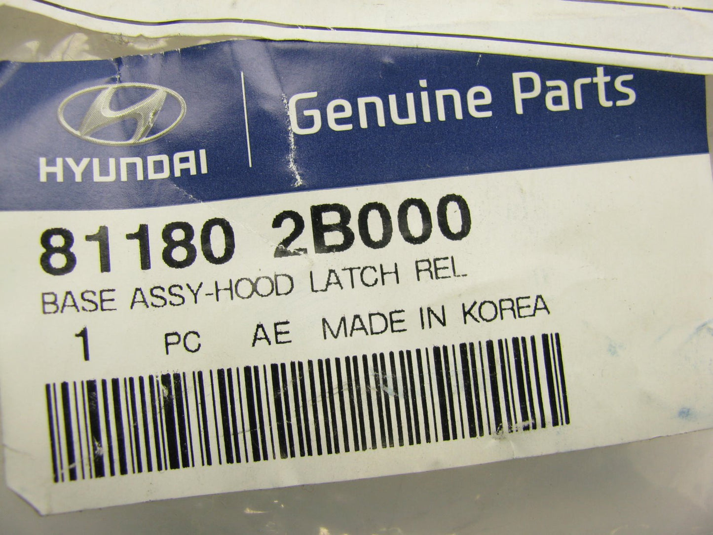 NEW GENUINE 811802B000 Hood Latch Release Handle Base OEM For Hyundai