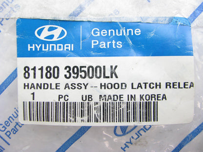 NEW - OEM 8118039500LK Hood Latch Release Lever Handle For 2004-05 Hyundai XG350