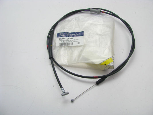 NEW - OEM Hood Latch Release Cable For 12-14 Hyundai Accent 811901R000