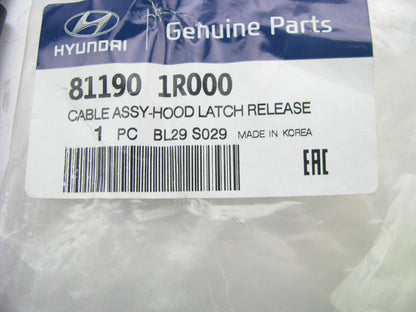NEW - OEM Hood Latch Release Cable For 12-14 Hyundai Accent 811901R000