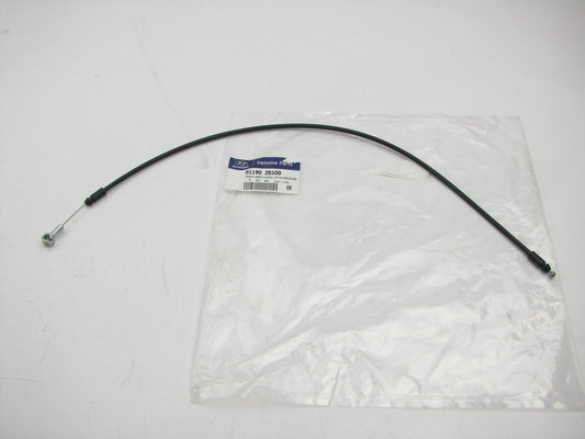 New Hood Release Cable Front Section ONLY OEM For 2007-2012 Santa Fe 811902B100