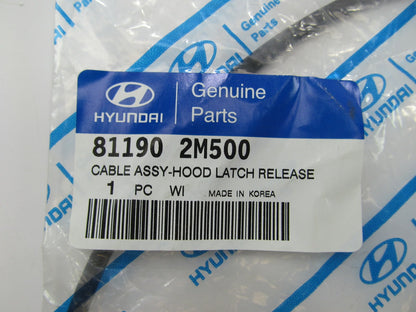 Genuine Hood Latch Release Cable - REAR SECTION - OEM For 2013-15 Genesis Coupe