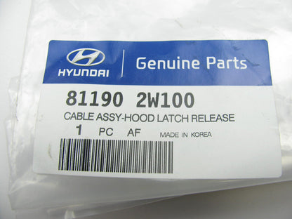 New OEM Hood Latch Release Cable For 13-15 Hyundai Sante Fe 811902W100