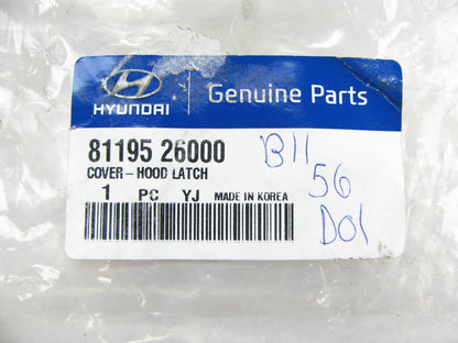 NEW GENUINE Hood Latch Cover OEM For 2001-2004 Santa Fe  8119526000