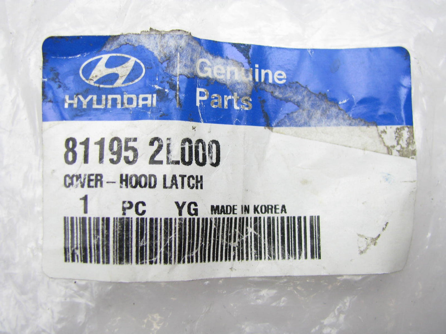 NEW GENUINE Hood Lock Latch Cover OEM For Elantra 2009-12