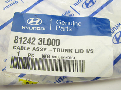 NEW GENUINE Trunk Lid Release Cable OEM For 06-09 Hyundai Azera 812423L000
